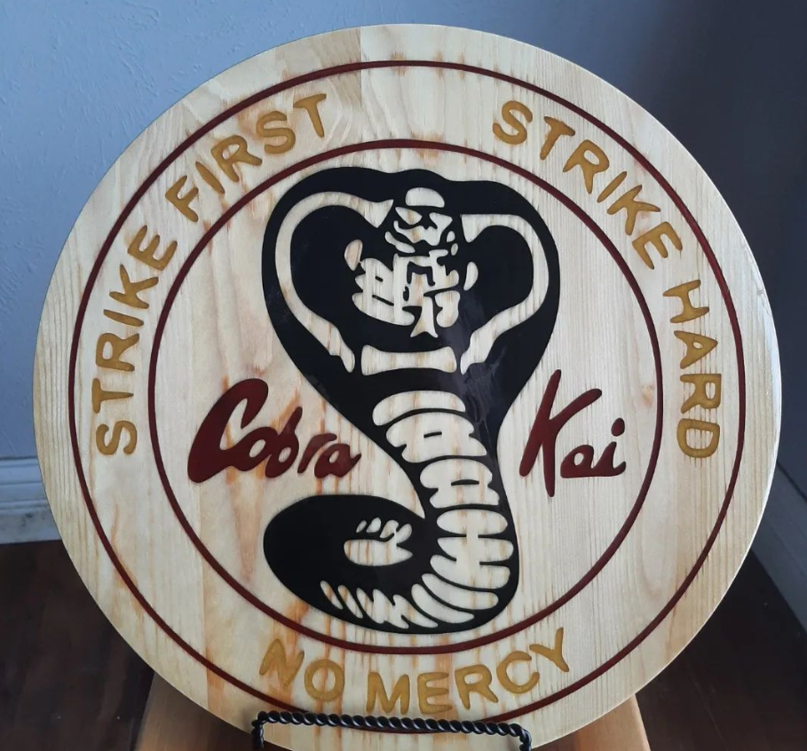 Cobra Kai resin art