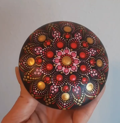 Mandala tea light holder