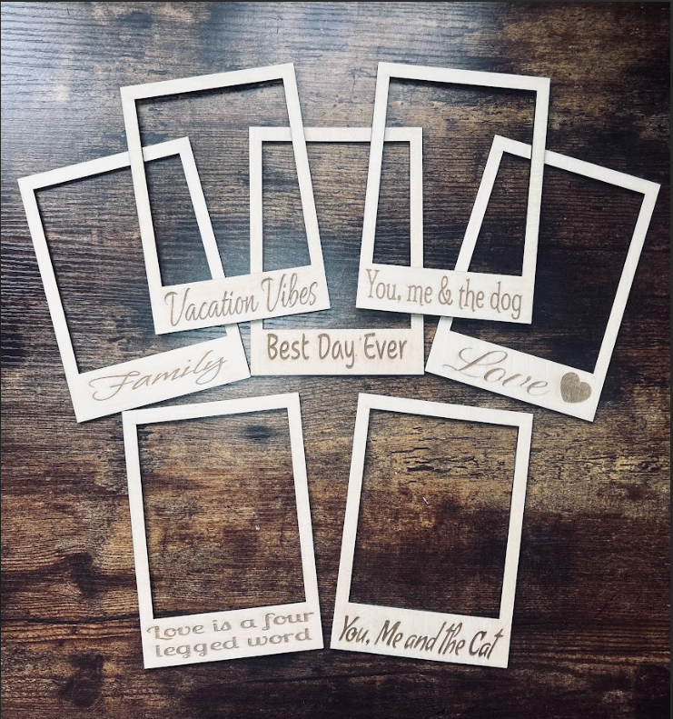 Handmade picture frames