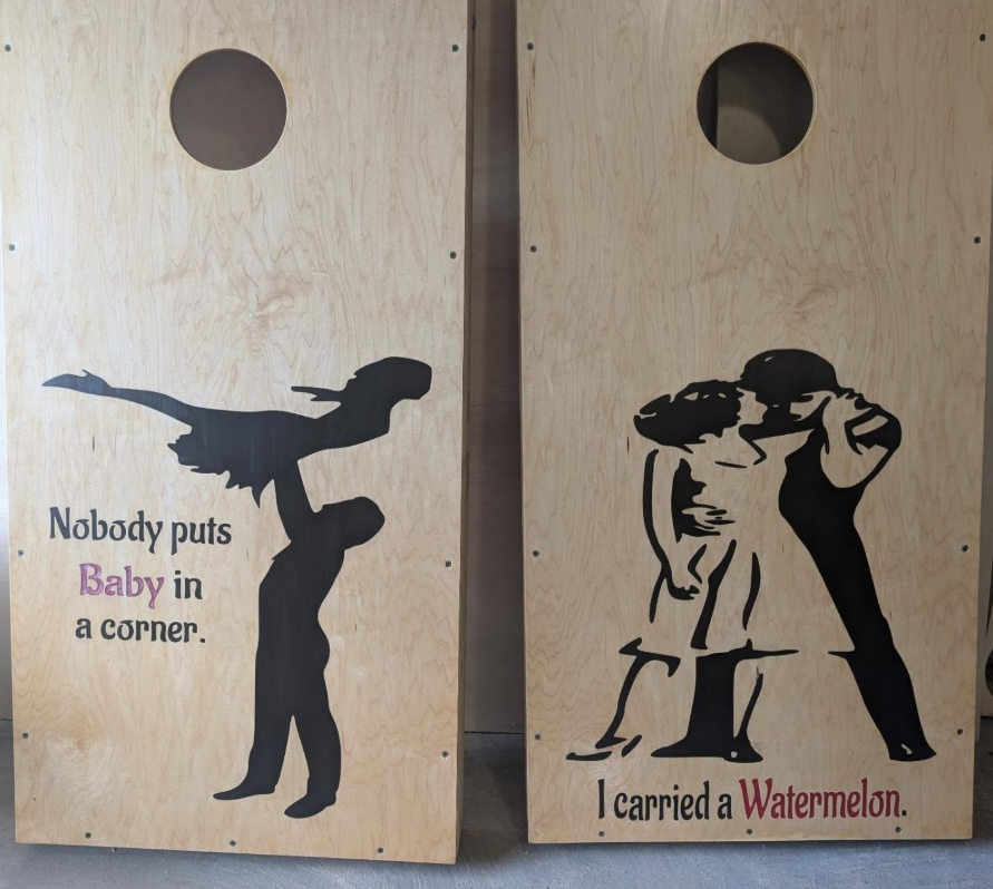 Handmade sack boards from 5280 Sawdust and Ink
